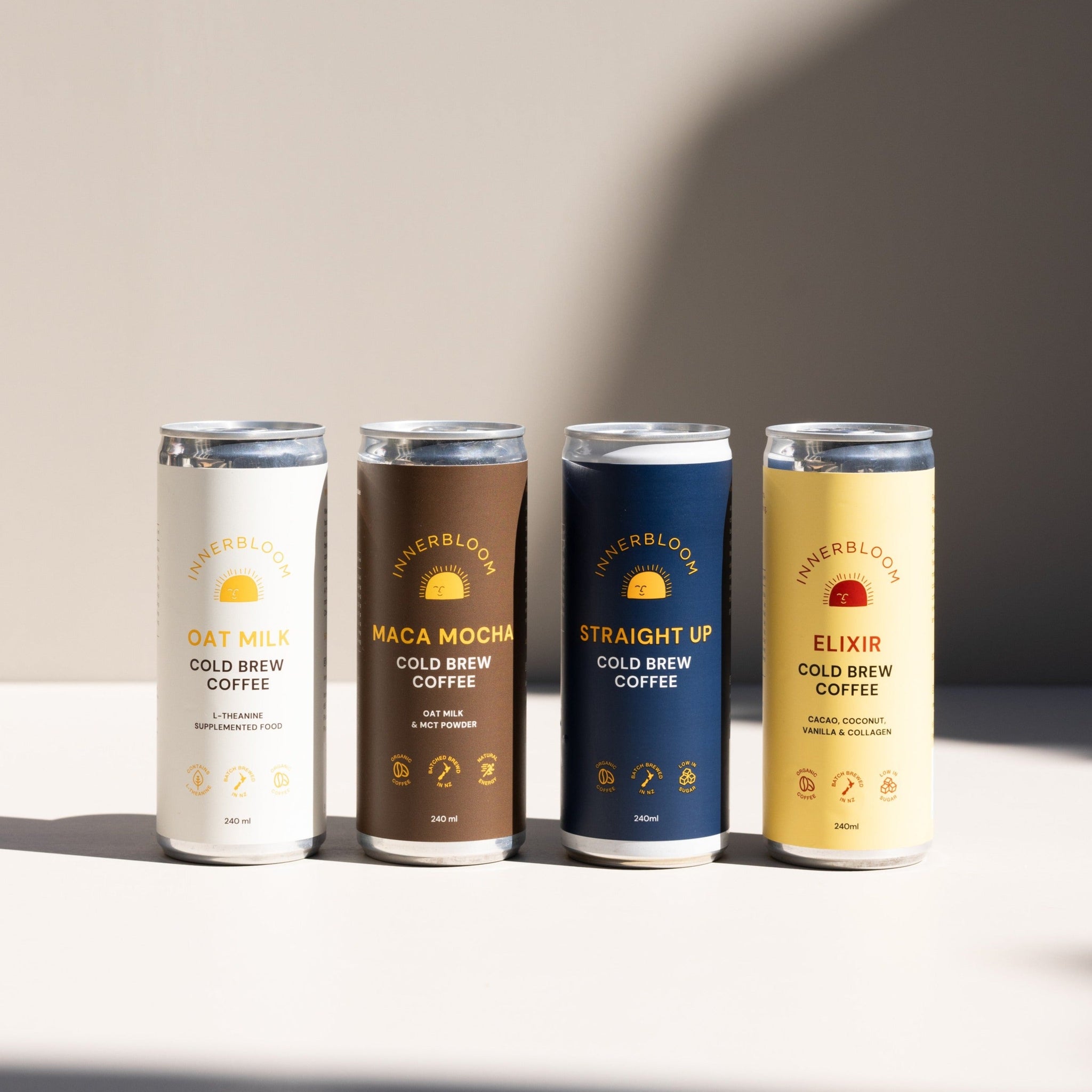 Innerbloom Taster Pack - 1 of each drink – Innerbloom Cold Brew Coffee